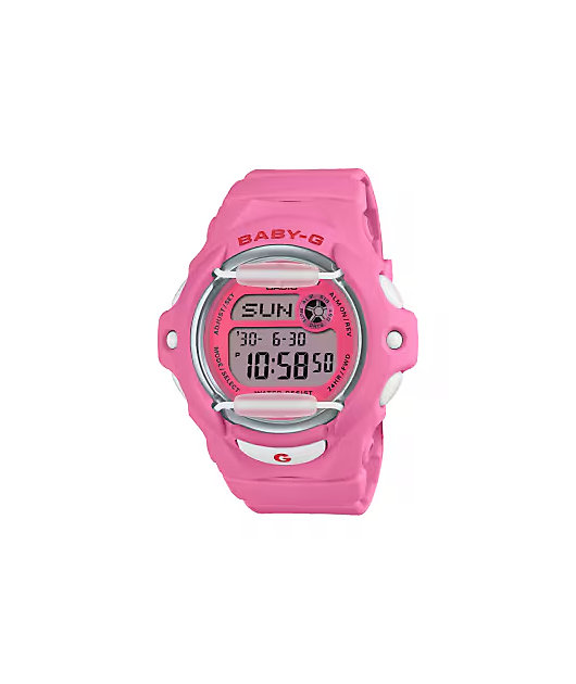 baby−G G-Shock Baby-G BG169CH-4 Pink Digital Watch | Zumiez