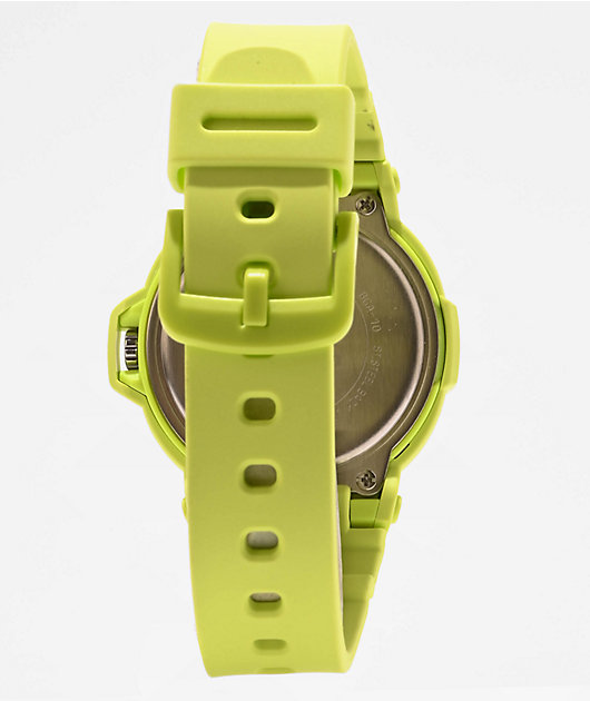 G-Shock Baby-G BGA10-3A Yellow Analog Watch