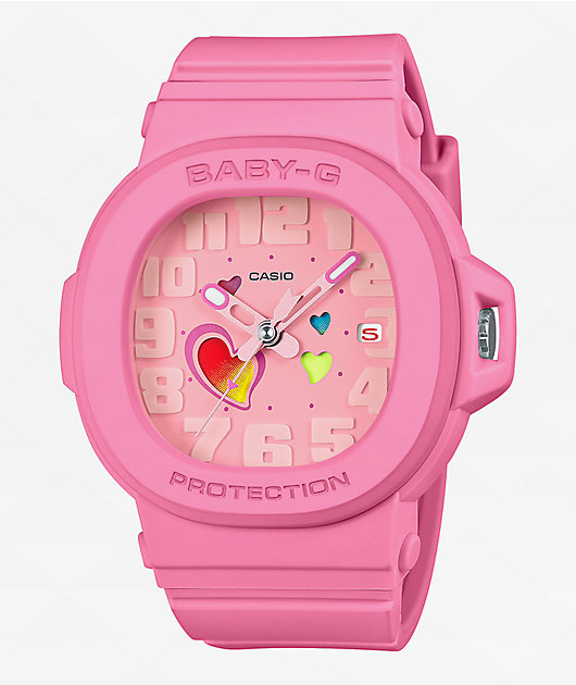 G-Shock Baby-G BGA10-4A Pink Analog Watch | Zumiez G-Shock Baby-G BGA10-4A Pink Analog Watch | Zumiez