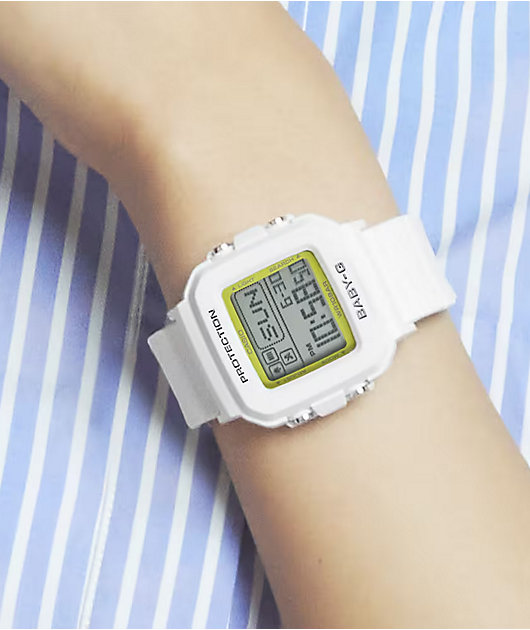 G-Shock Baby-G BGD10K-7 White & Yellow Digital Watch