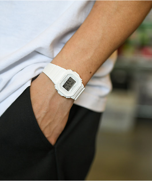 G shock hot sale baby white