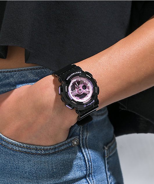 G-Shock Baby-G Polarized Black  Pink Watch