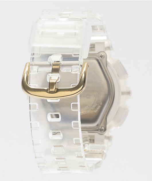 skeleton gold g shock