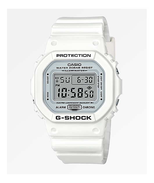 begrænse millimeter squat G-Shock DW5600 Marine White Watch
