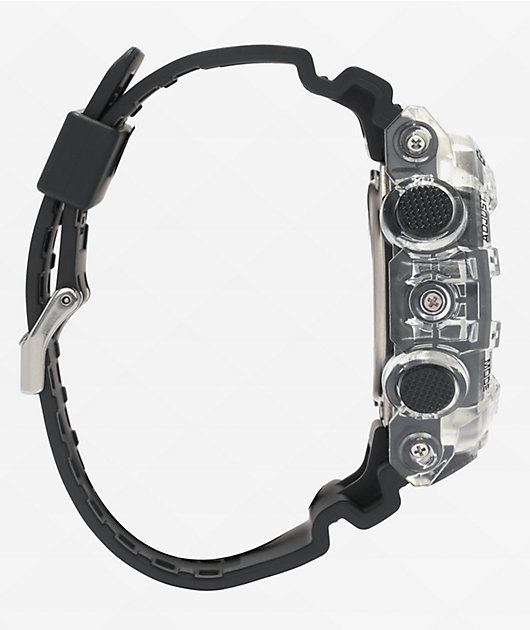 G-Shock DW5600SKC-1 Black, Camo & Transparent Watch