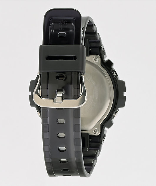 G Shock Dw6900 25th Anniversary Transparent Black Digital Watch Zumiez