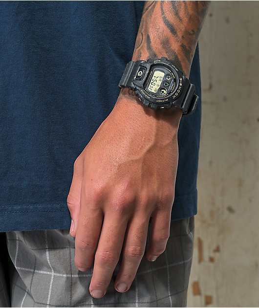 G-Shock DW6900 Black Marble Watch