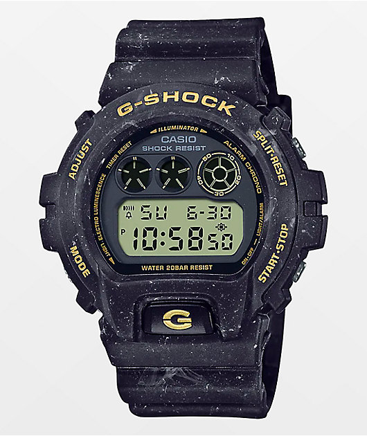 G-Shock DW6900 Black Marble Watch