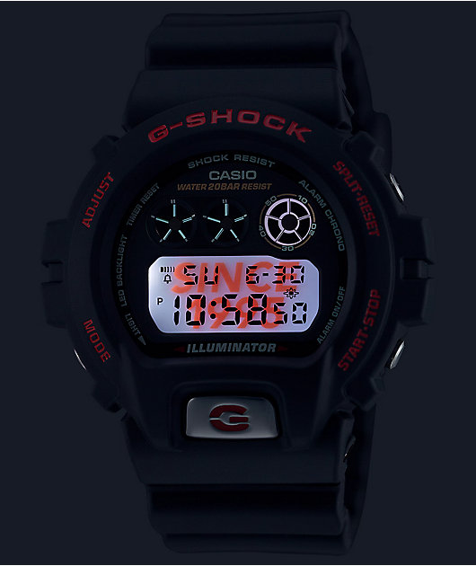 G-SHOCK 腕時計 DW-6900UMS MAT BLACK RED EYE Casio G-Shock Matte Black Red Eye Pack | Hypebeast