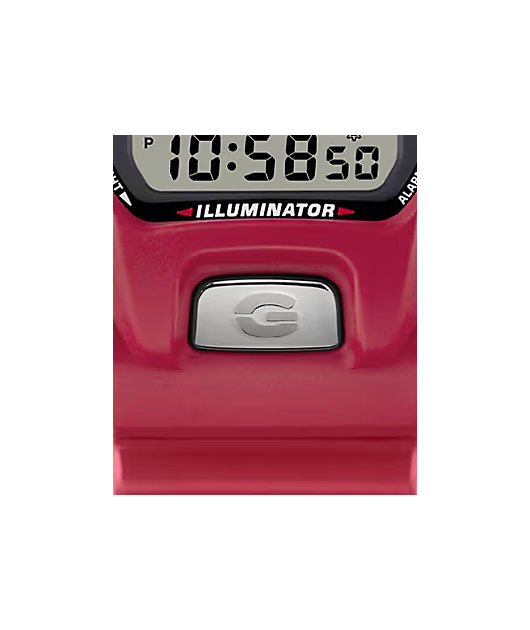 G-Shock DW6900TR-4 Red & Black Digital Watch | Zumiez