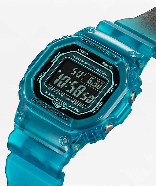Transparent Bluetooth Digital Watch