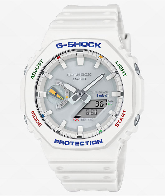 G-Shock GA-B2100FC-7ACR White Bluetooth Solar Watch