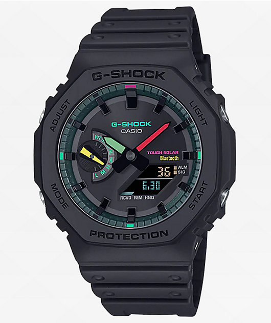 G Shock GA B2100MF 1A Black Solar Bluetooth Watch