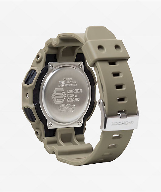 G Shock GA010 5A Tan Black Analog Digital Watch