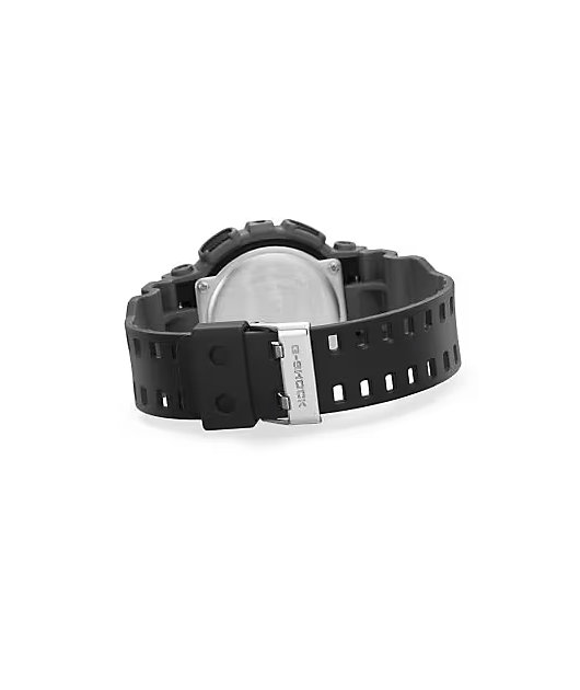 G-Shock GA100FL-8A Black & Red Vapor Analog & Digital Watch