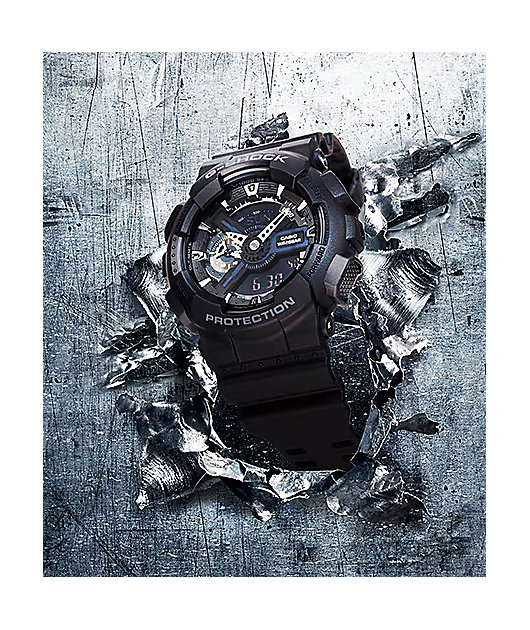 G-Shock GA110-1B Black Analog & Digital Watch