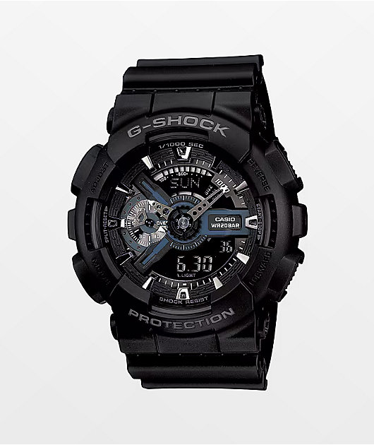 G-Shock GA110-1B Black Analog & Digital Watch | Zumiez