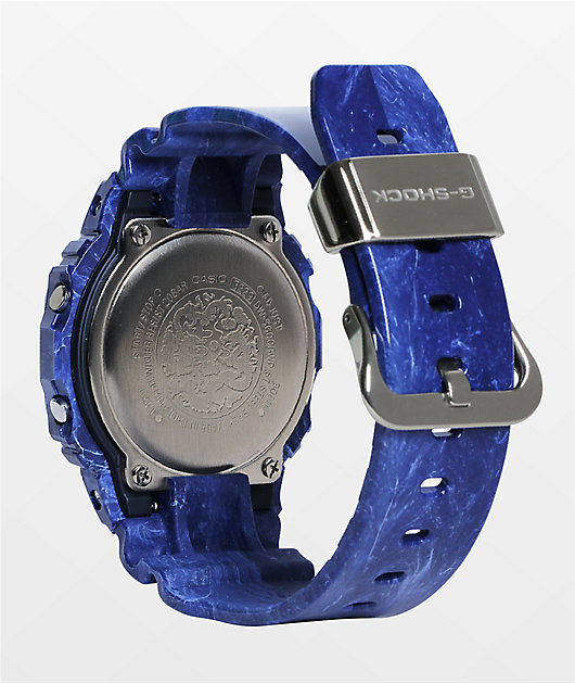 G shock discount white and blue