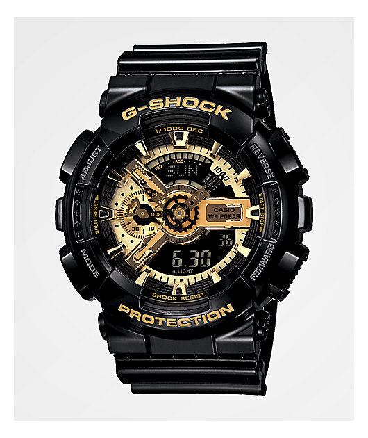 G-Shock GA110GB-1A Black & Gold Watch