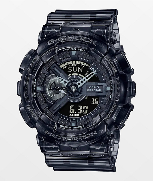 G-Shock GA110SKE-8A Transparent Grey Digital & Analog Watch