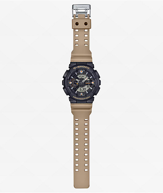 G-Shock GA110TU-1A5 Tan & Black Analog & Digital Watch