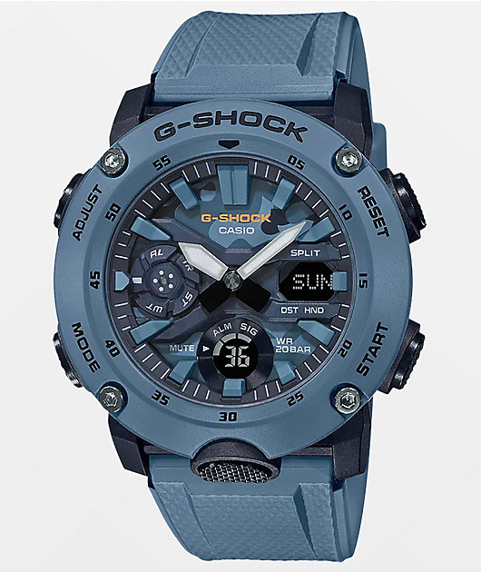 g shock navy blue rose gold