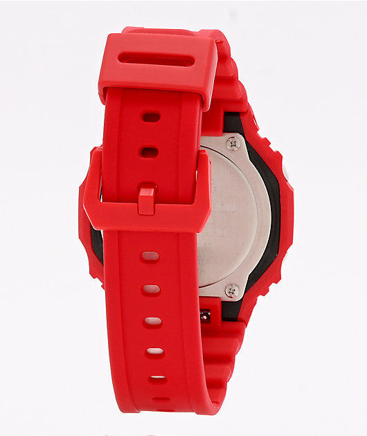 G-Shock GA2100-4A All Red Watch