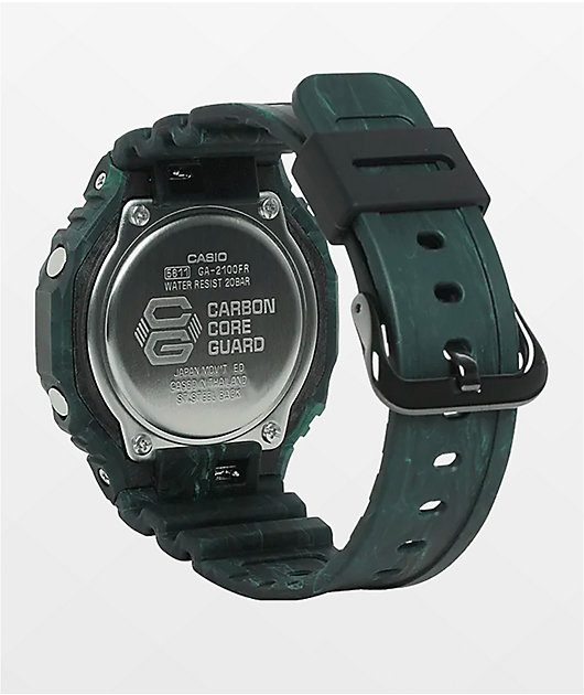 G-Shock GA2100FR-3A Mystic Forest Green Digital & Analog Watch