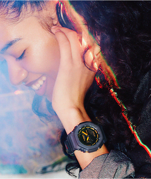 G-Shock GA2100K-2ACR Blue Smoke Analog & Digital Watch | Zumiez