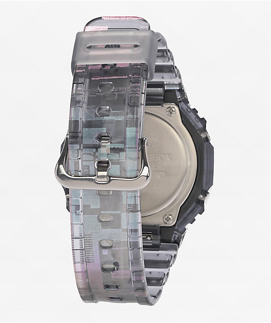 G-Shock GA2100NN-1A Analog & Digital Translucent Purple Watch