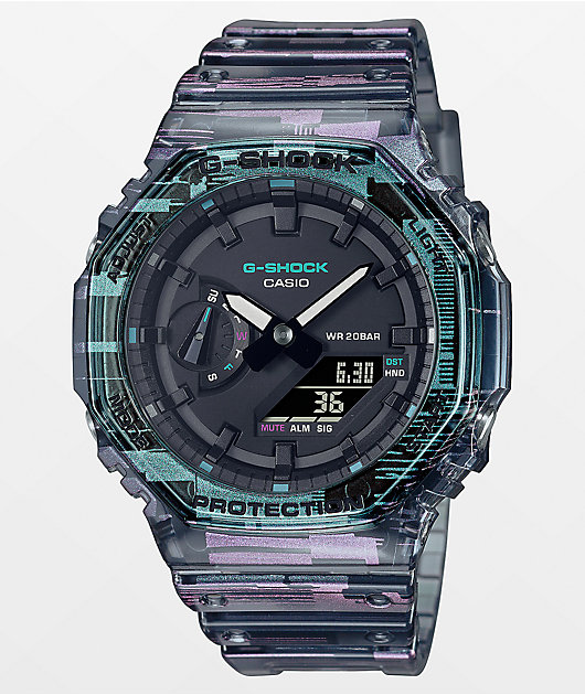 G-Shock GA2100NN1A Blue Digital & Analog Watch
