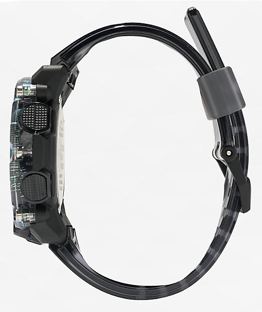 G-Shock GA2200NN-1A reloj digital y analógico transparente verde y negro