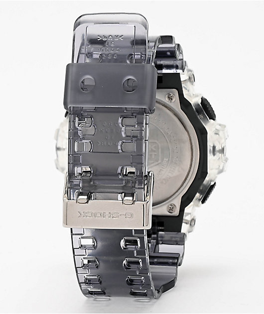 G-Shock GA700 reloj gris y transparente