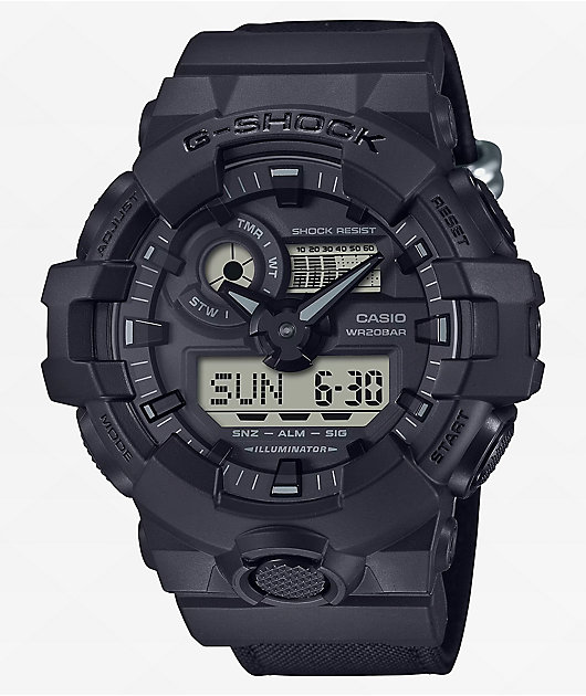 G Shock GA700BCE 1A Black Analog Watch