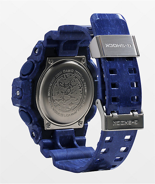 Digital hot sale blue watch