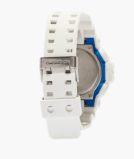 G-Shock GA700HDS-7A White & Blue Analog & Digital Watch