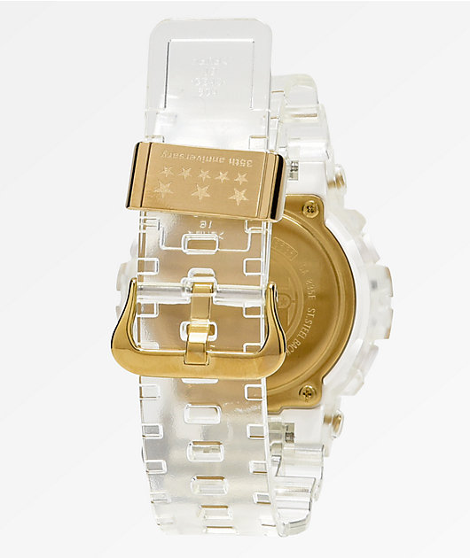 G-Shock GA835 Skeleton & Gold Watch