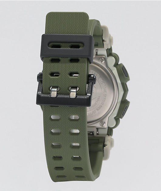 G-Shock GA900HC Green & Off-White Digital & Analog Watch