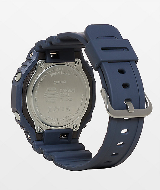 G-Shock GAB2100-2A reloj digital y análogo negro y azul
