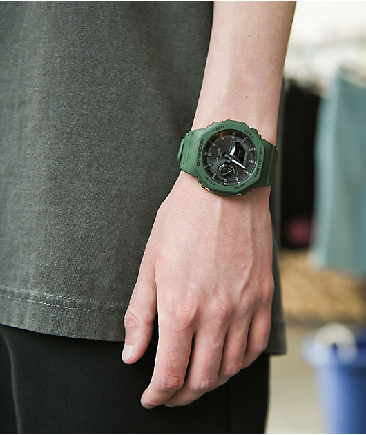 G-Shock GAB2100-3A Green & Black Bluetooth Solar Watch