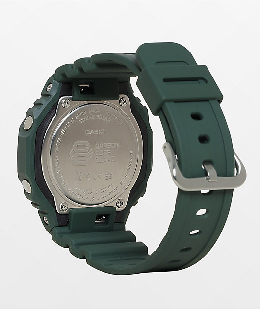 G-Shock GAB2100-3A reloj solar con Bluetooth verde y negro 