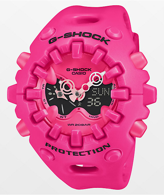 G-Shock GAV01A-4A Pink Analog & Digital Watch | Zumiez