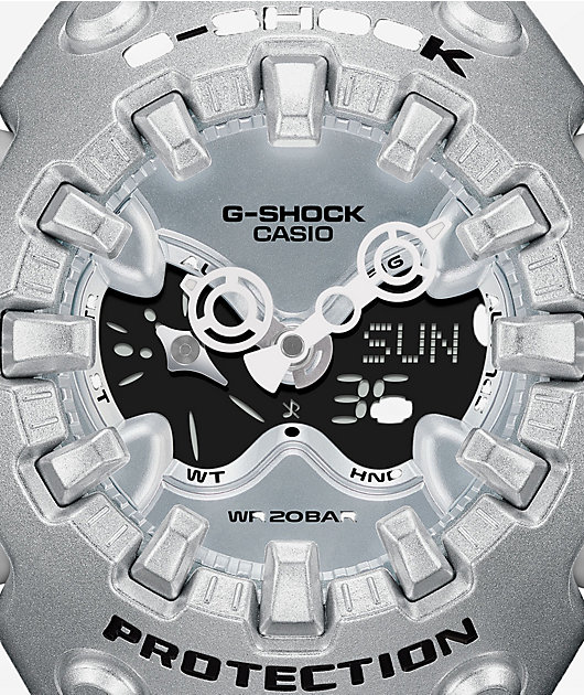 G-Shock GAV01A-8A Silver Analog & Digital Watch | Zumiez