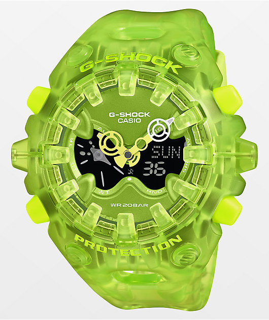 G-Shock GAV01SKE-3A Crystal Green Analog & Digital Watch