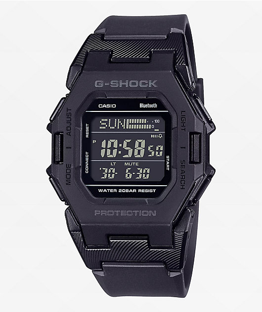 G-Shock GDB500-1 Black Bluetooth Digital Watch | Zumiez