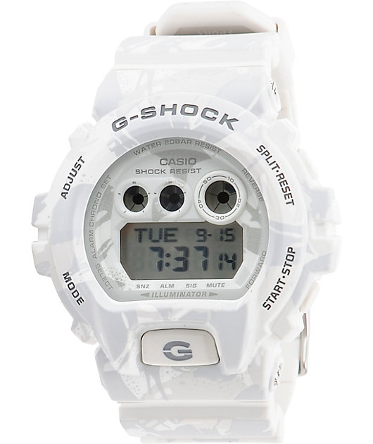 g shock white camo