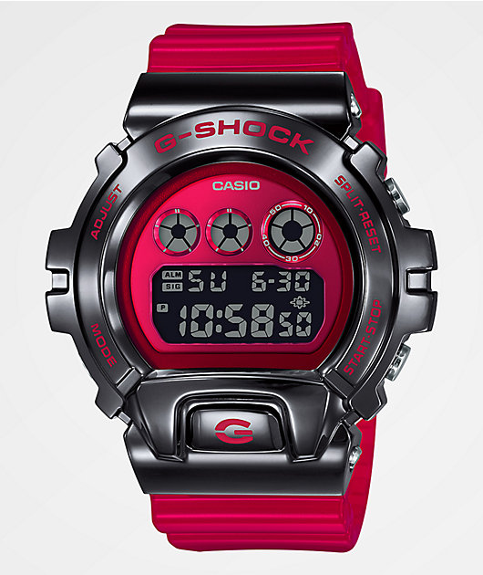 G-Shock GM-6900 Red & Black Digital Watch