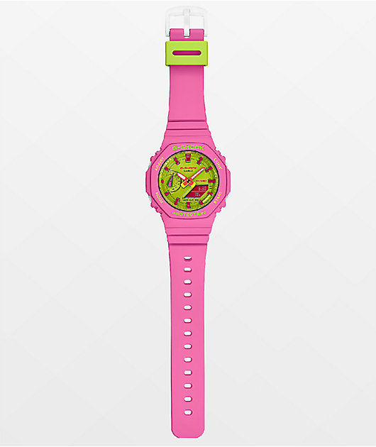 G-Shock GMA-S2100BS-4ACR Pink & Yellow Analog Watch