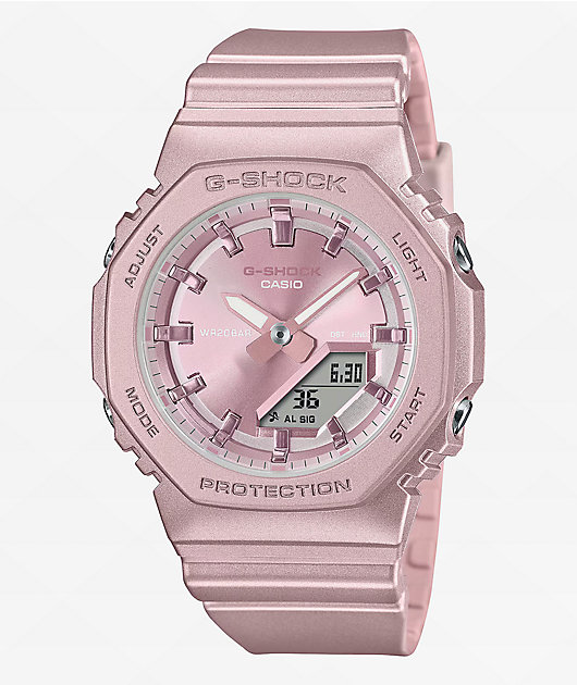 G shock pink black best sale