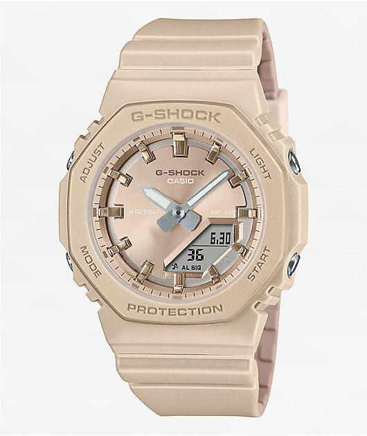 G-Shock GMAP2100ST-9A Tan Analog & Digital Watch